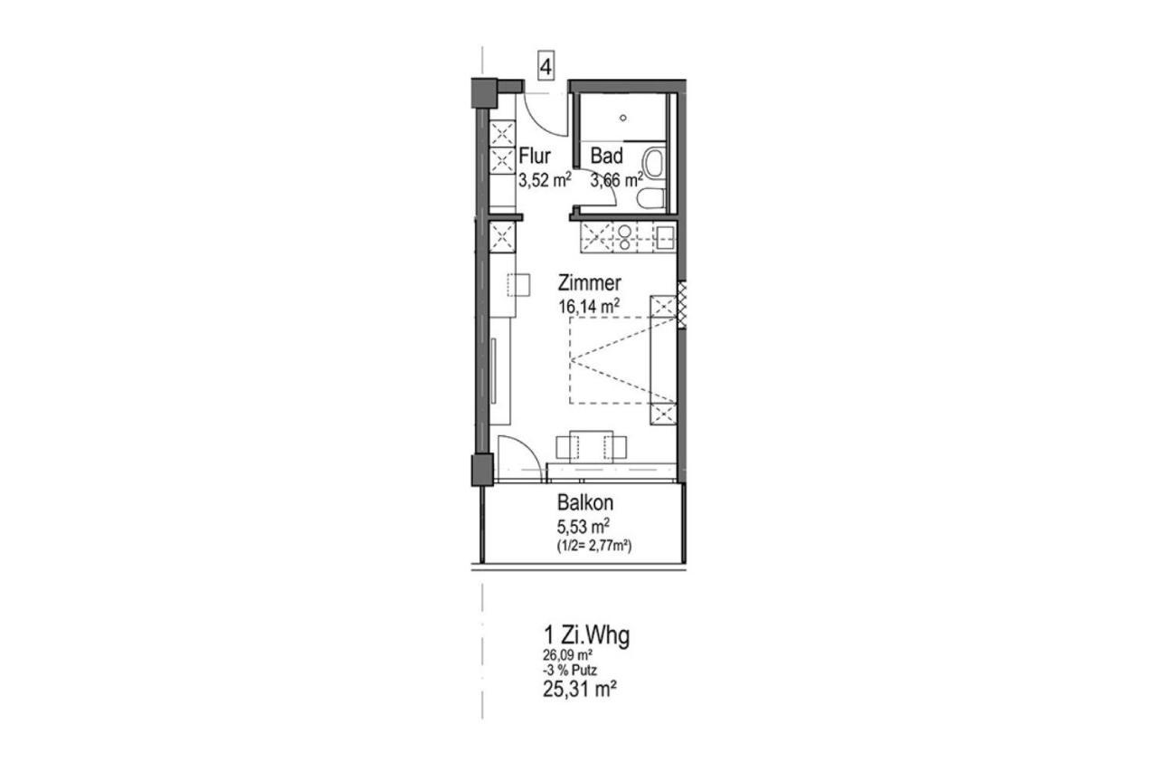 Huber Living Basic 304 Apartment Germering